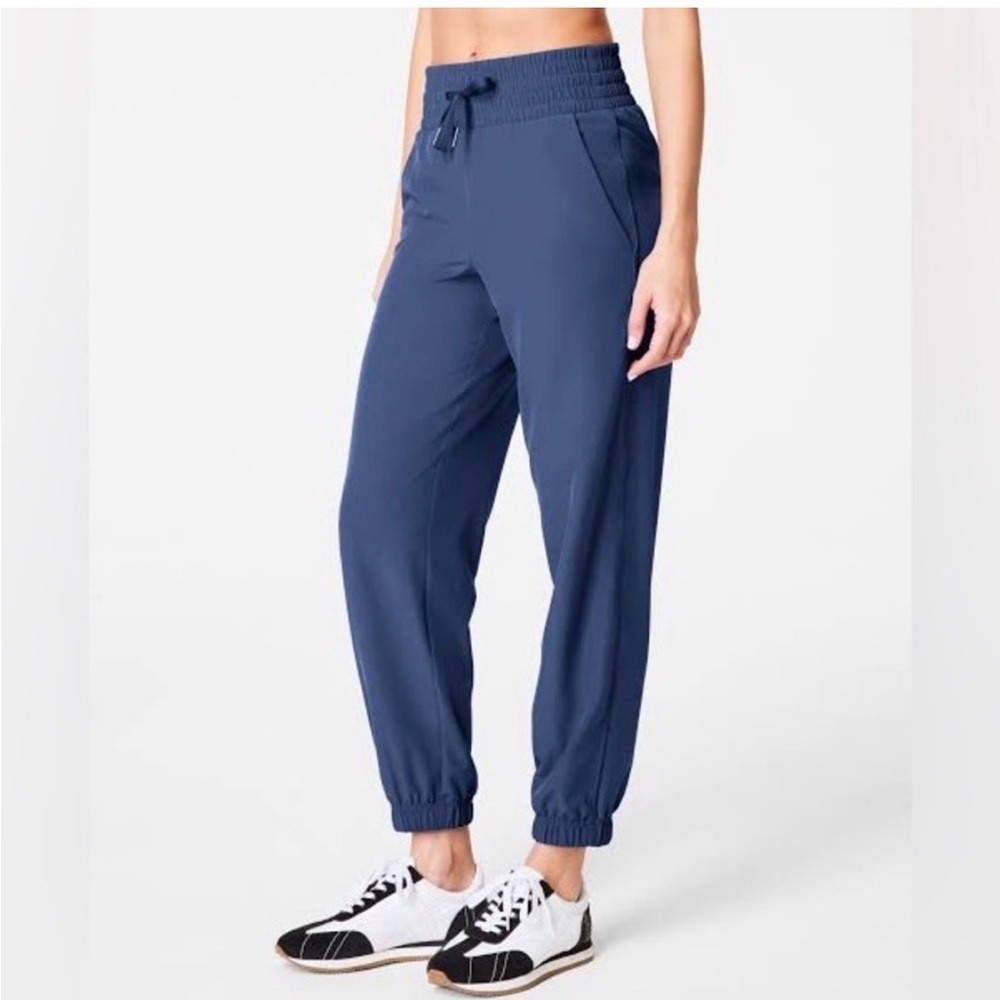 Spanx Women's On the Move Jogger Pants Athletic Commuter Travel XL
